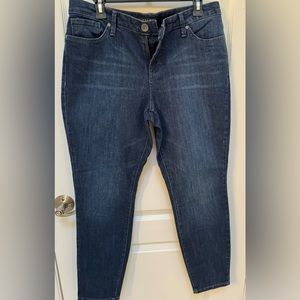 Nine West Skinny Leg Jeans, Size 12